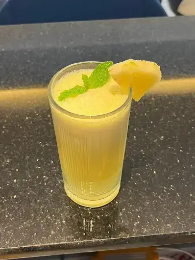 Refreshing pineapple mocktail
